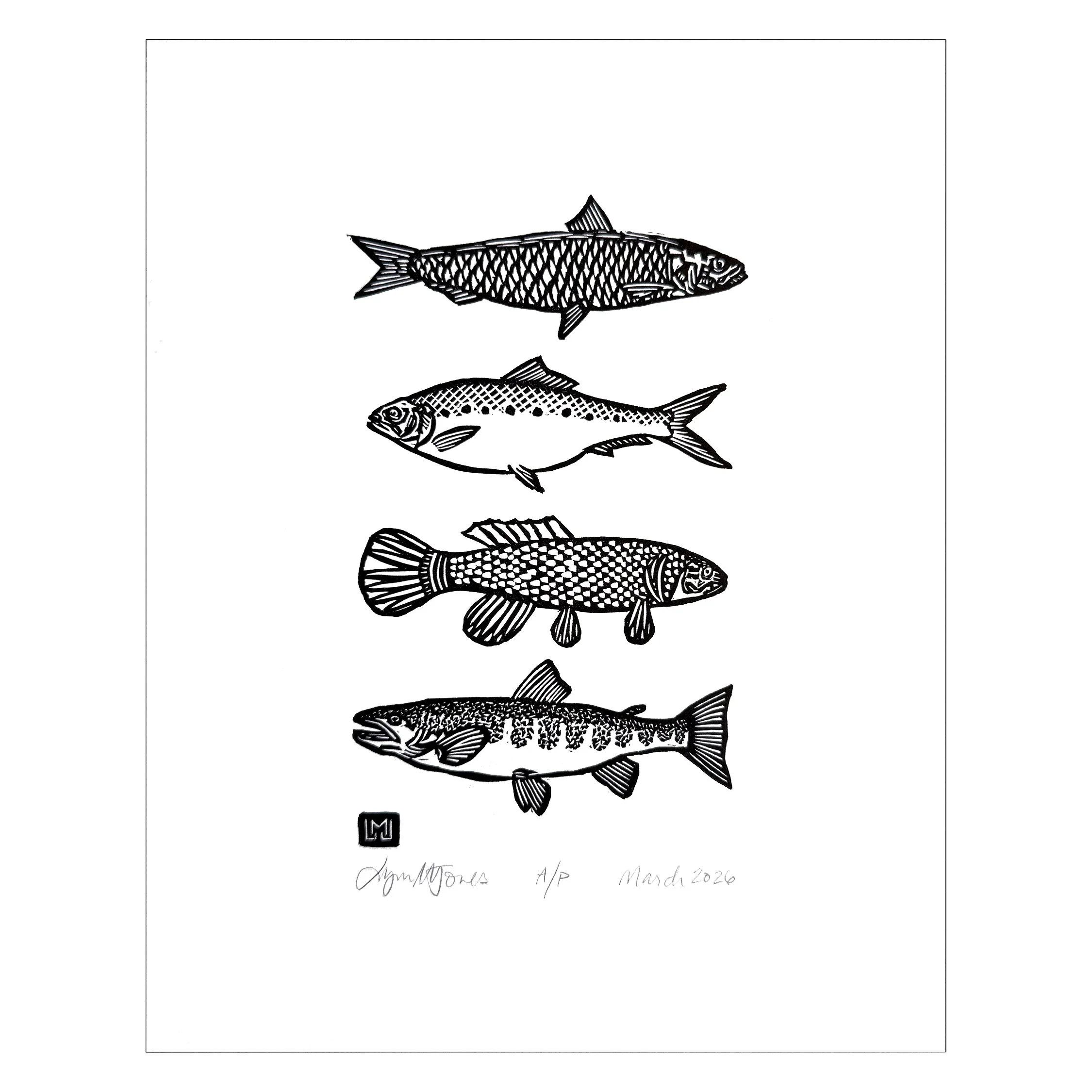 Fishy Fishy Fishy Fish PRINT