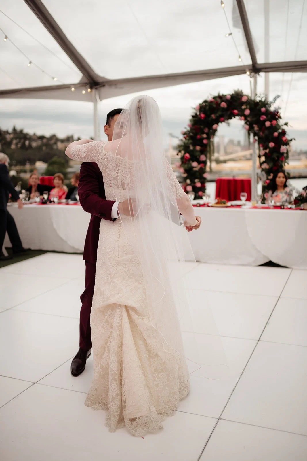 wedding arbor florist seattle 