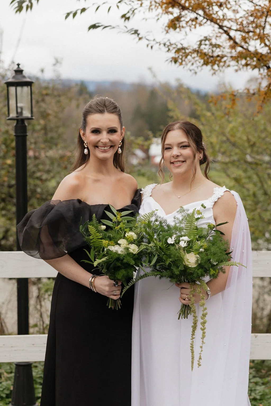 greenery wedding bouquet seattle florist