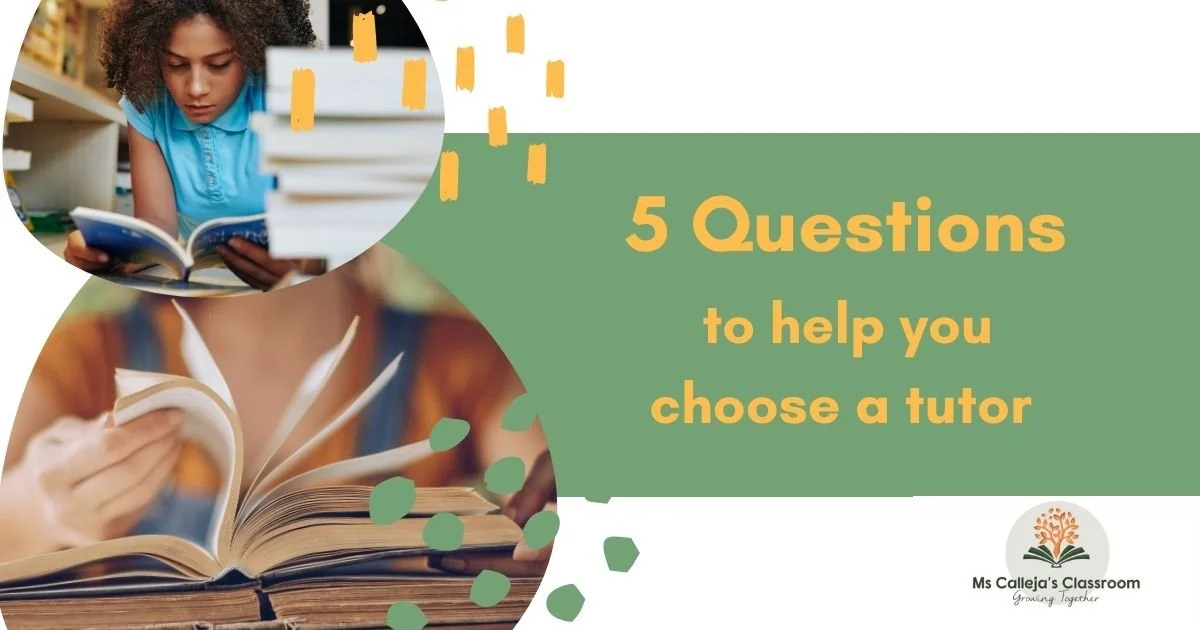 Choosing the Right Tutor