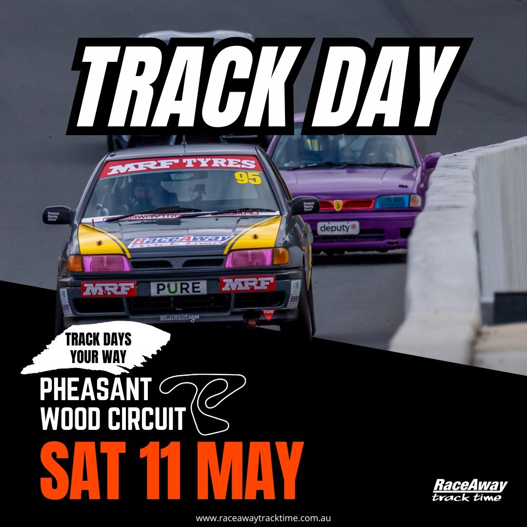Who's Coming?

Jump on the tarmac and drive all day with LIVE Natsoft timing, experienced coaches in a fun and friendly environment. Drive your road or racecar, (reg or unreg) or hire a race car onsite and enjoy an open pit lane and laps all day. Fir