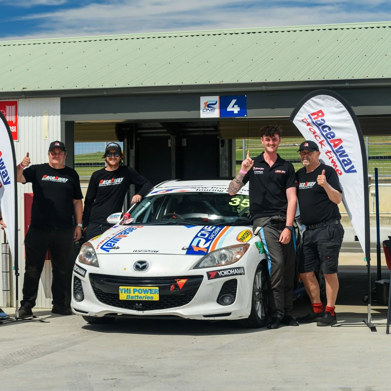 BIG weekend for the RaceAway crew taking home pole position in class e at the NSW Production Touring Enduro at One Raceway 🔥
Jake continues to impress early in his motorsport career with consistency, racecraft, and mechanical sympathy — somet