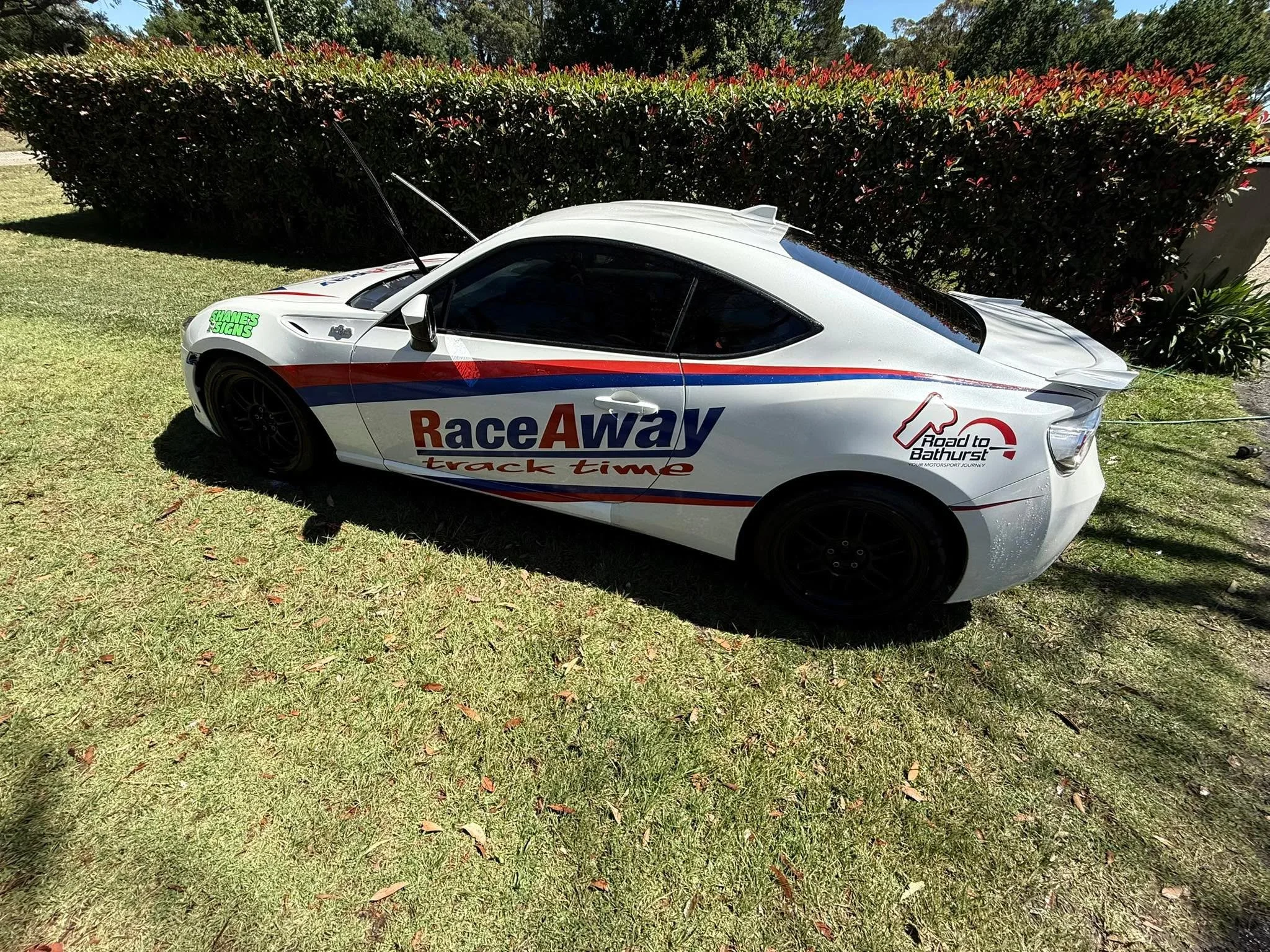 Track day at Pheasant Wood this Saturday. Shining up the 86 for Hot Laps, join us for the experience.