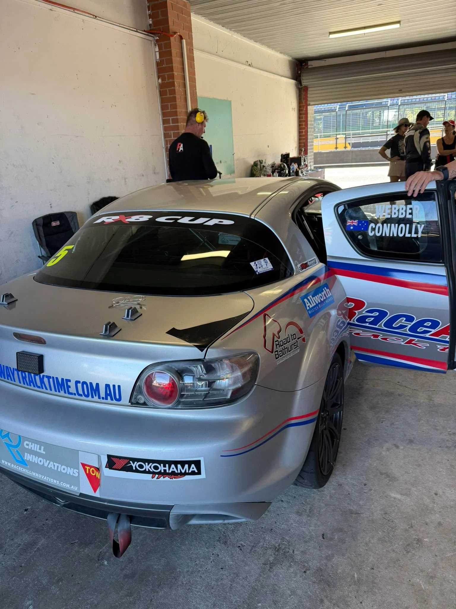 Rocking the RX8 Cup at SMP Proddie enduro.