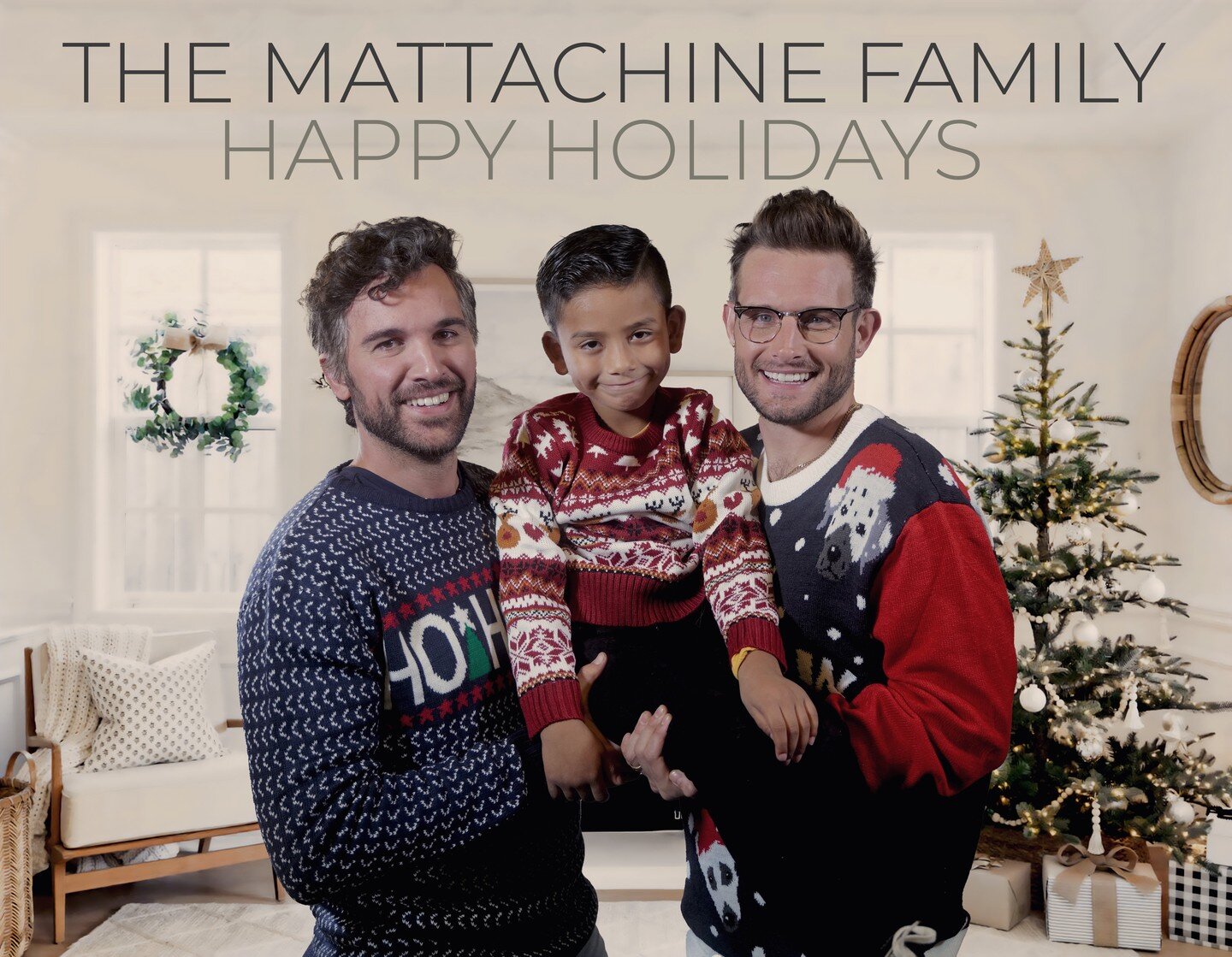 Wishing you all the warmth and joy of the season! 🌟 

Happy holidays from our Family to your family. May this festive season be filled with love, laughter, and cherished moments. 🎄✨ 

#HappyHolidays #MattachineFamily #SeasonsGreetings