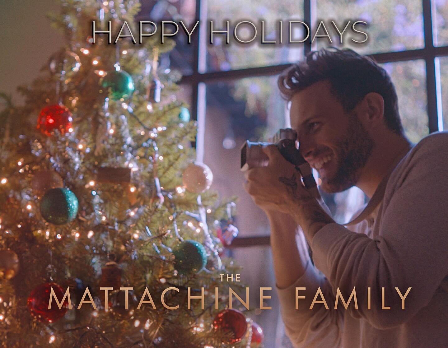 Happy Holiday Season from the Mattachine Families to your family! May these days bring you all love and peace surrounded by loved ones.🌟🎄✨ 

#HappyHolidays #MattachineFamily #SeasonsGreetings #TisTheSeason