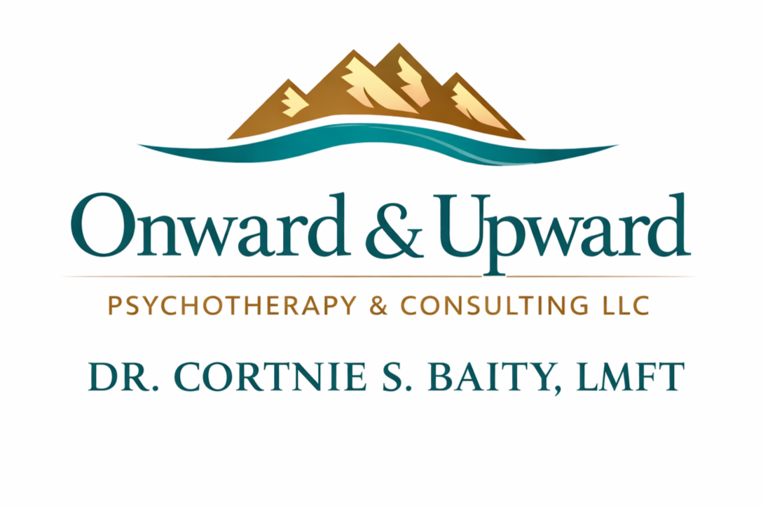 Onward and Upward Therapy - Mountain Peaks &amp; Flowing Water