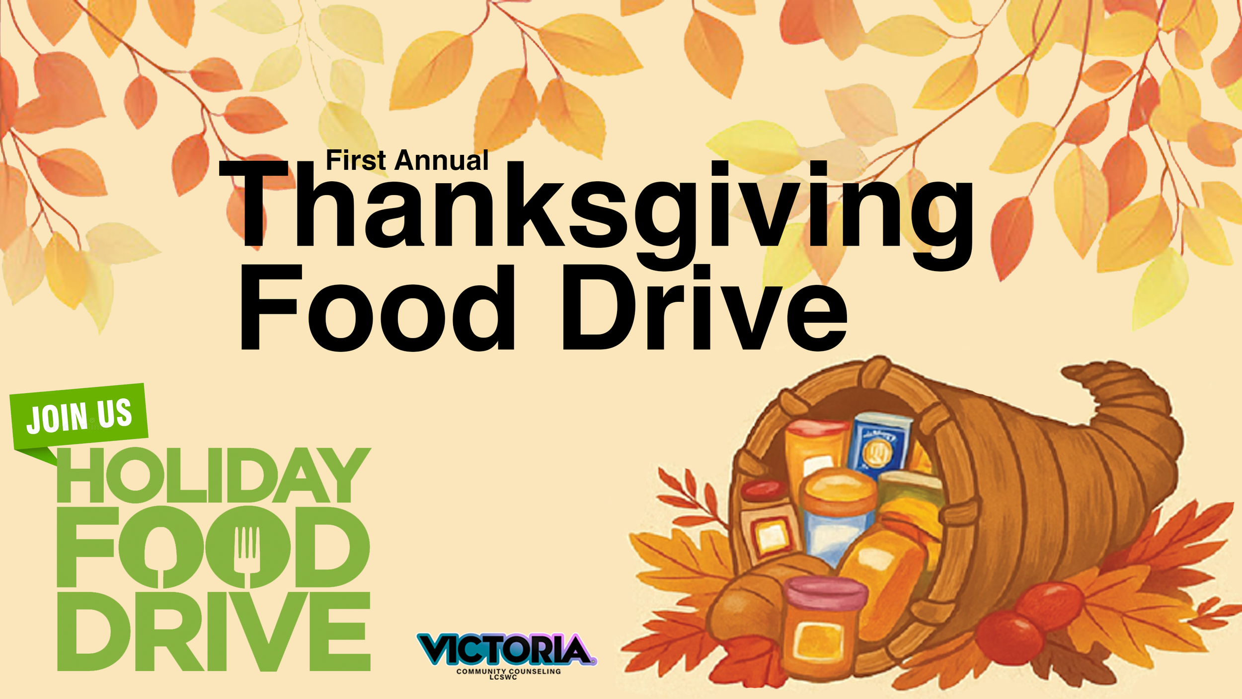 1st Annual Food Drive 2025