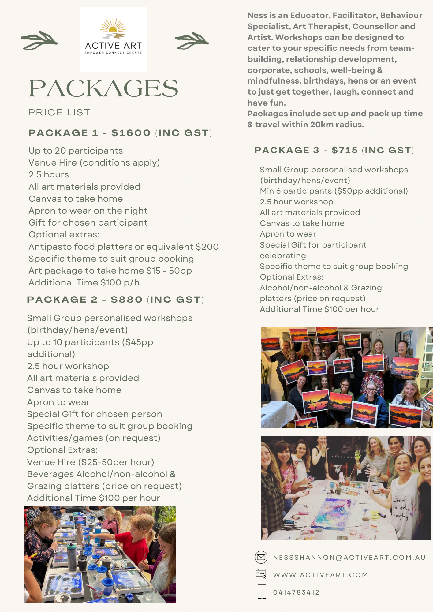 Beige Photo Collage Price List Flyer.png