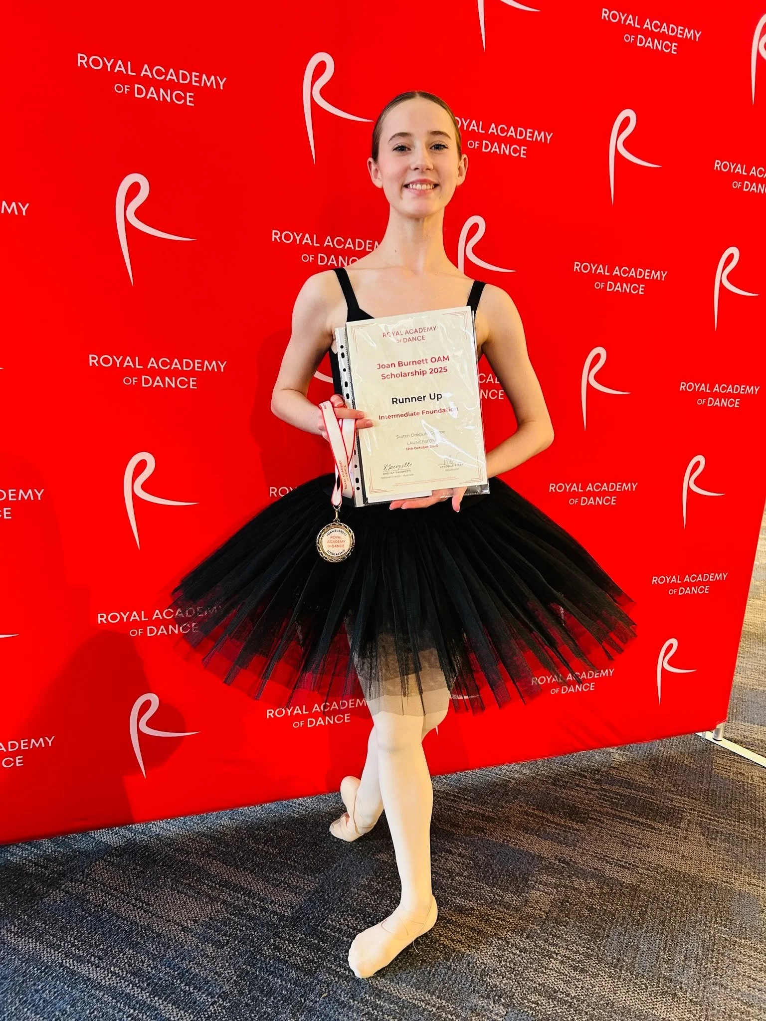 Day 2 of the RAD Awards in Launceston today &mdash; such an inspiring day filled with beautiful dancing and a such high standard across all sections. 🌸

We&rsquo;re so proud of Stephanie, who was awarded Runner Up for Intermediate Foundation! She pe