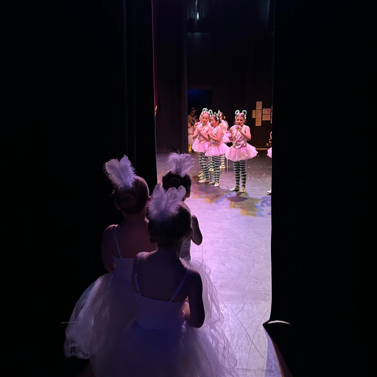 Waiting in the wings! ✨

Such a great dress rehearsal today &mdash; everyone worked so well and the atmosphere was wonderful. 

We are absolutely amazed to be completely sold out for both shows tomorrow! 🩰✨

Thank you so much for your incredible sup