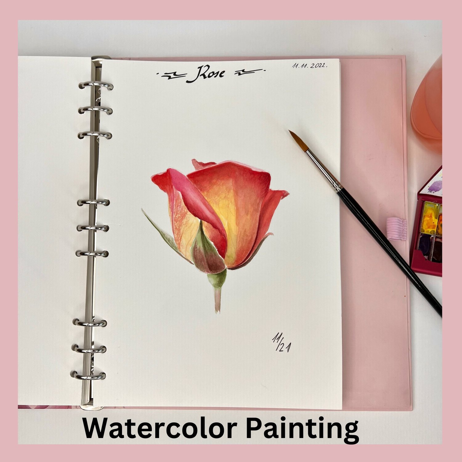 Watercolor Sketchbook – Kristine Art Watercolor Painting Online