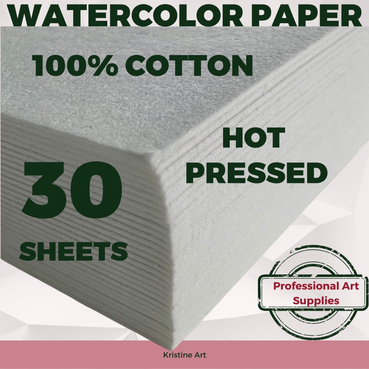 Art Materials - Watercolor Paper