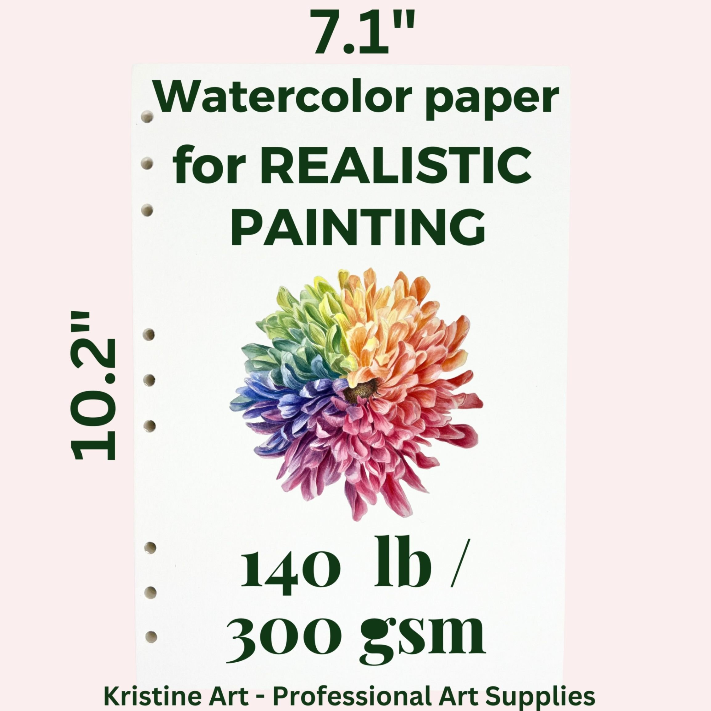 Watercolor paper – Kristine Art Watercolor Painting Online Classes