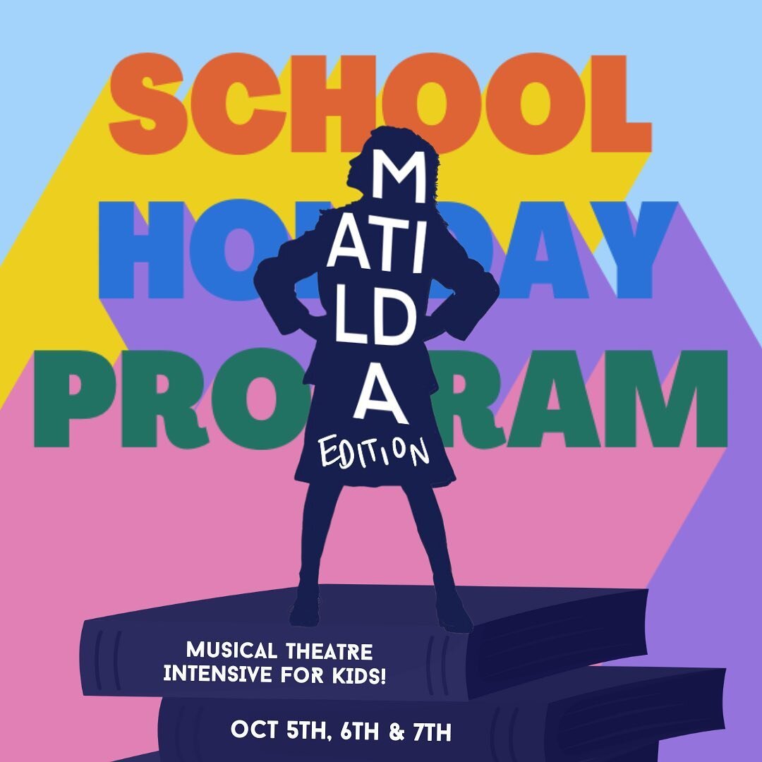 Get your kids off the couch these school holidays and into one of our three day musical theatre programs! 

Your kids will spend three days training in the three tenets of musical theatre: singing, dancing and acting, before showcasing everything the