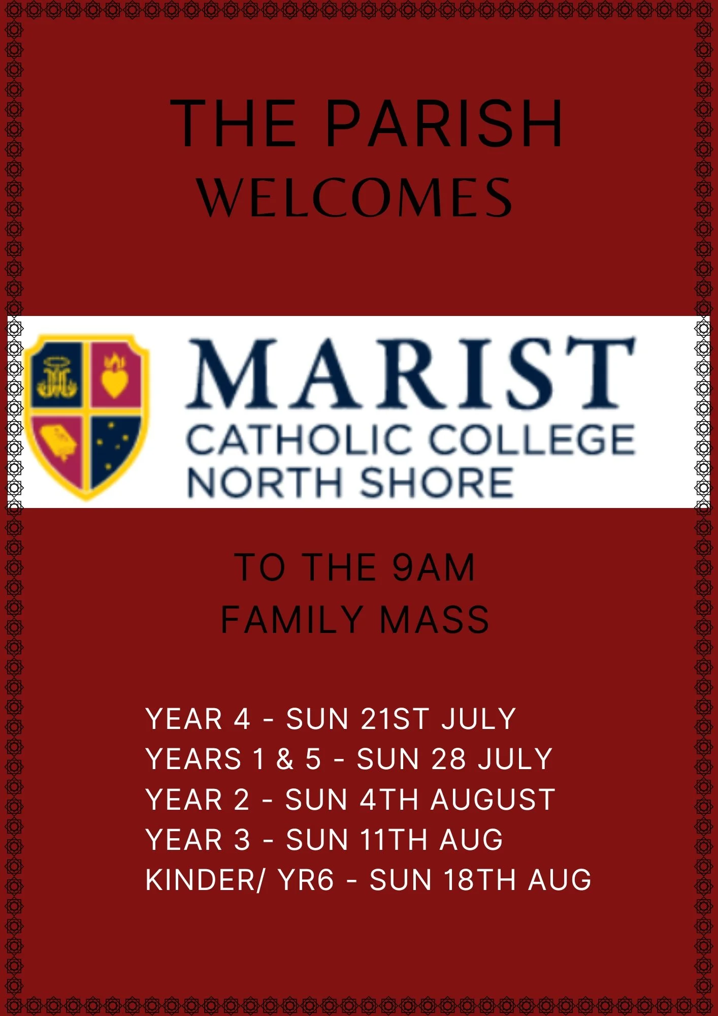 MCCNS Class Yr 5 & Yr 1