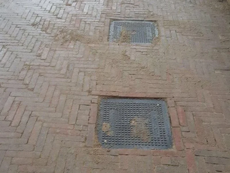 “Vetafscheider” buiten