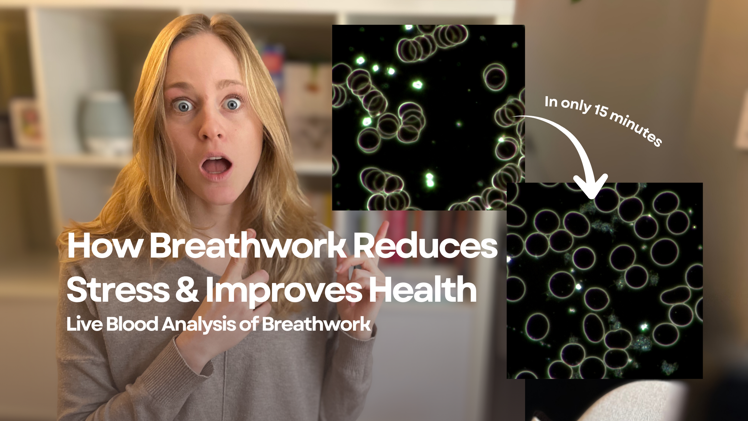 How Breathwork Reduces Stress &amp; Improves Health | Live Blood Analysis of Breathwork