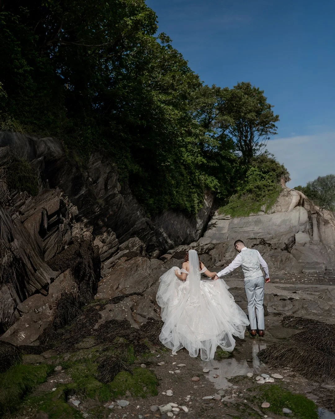 Arches Beach Wedding 