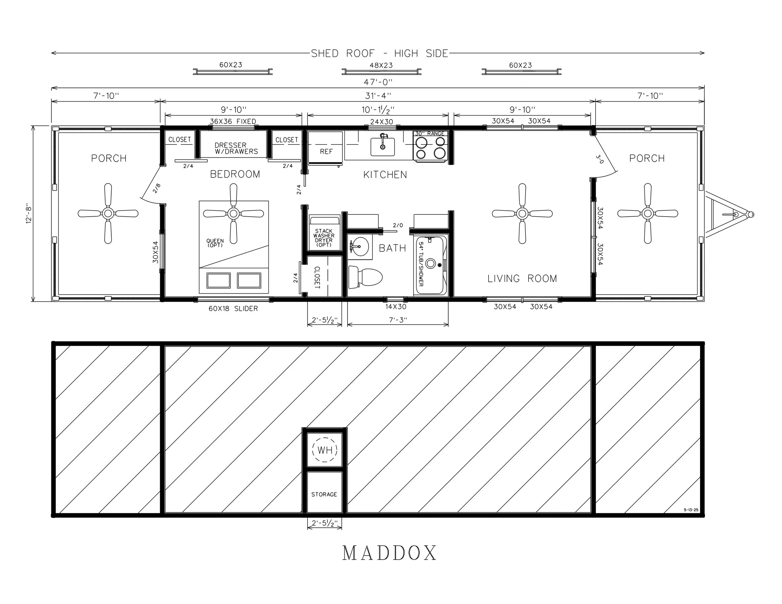 Floor Plan for Maddox