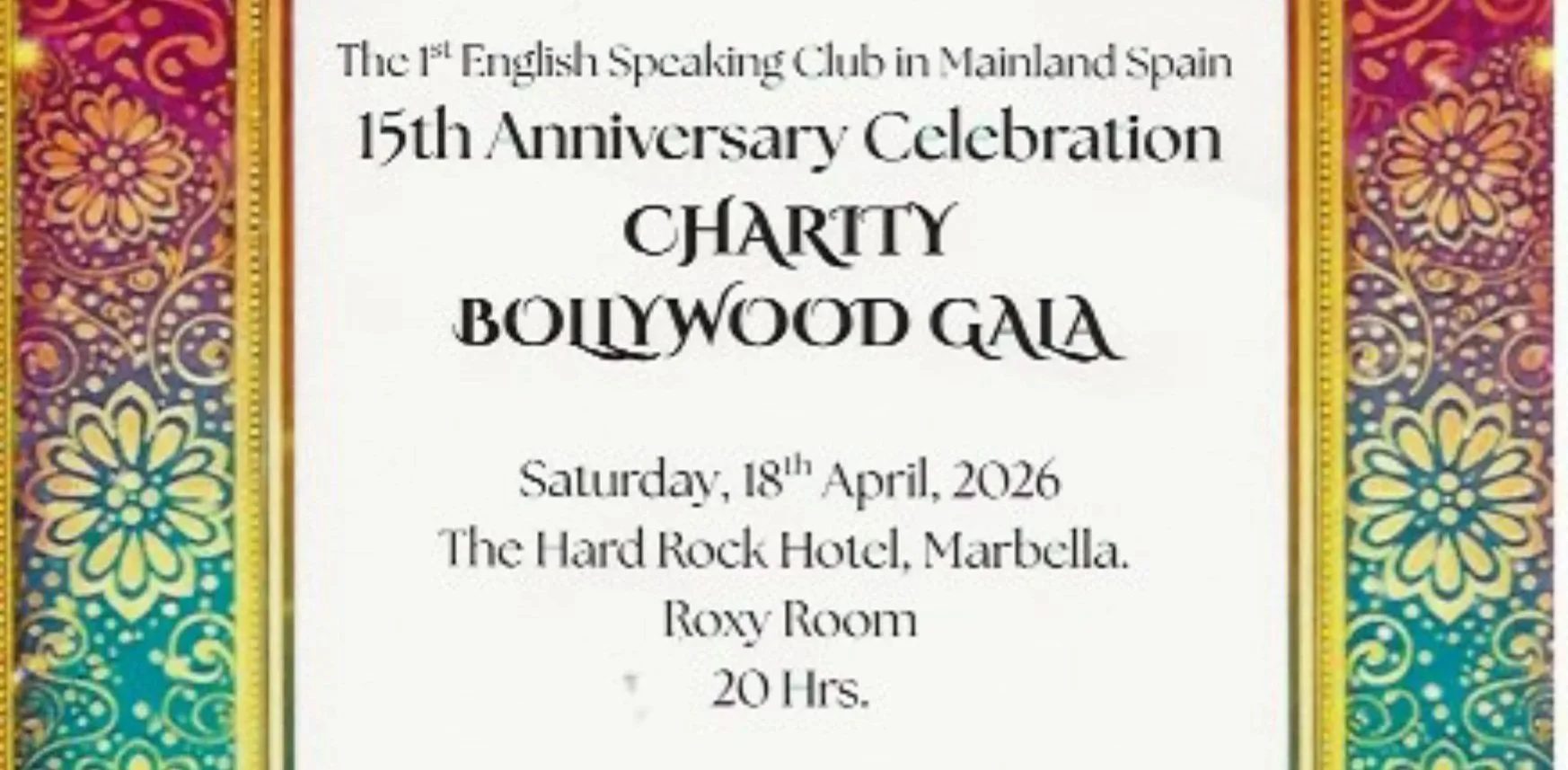 15th Anniversary Celebration