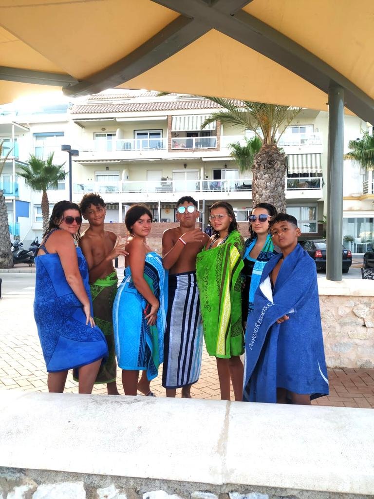 Kids with the towels.jpeg