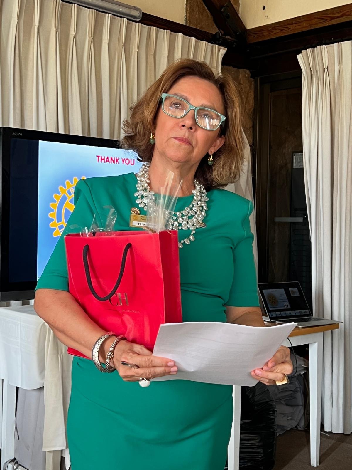 Meeting 7 November with speaker Fides Ostbye