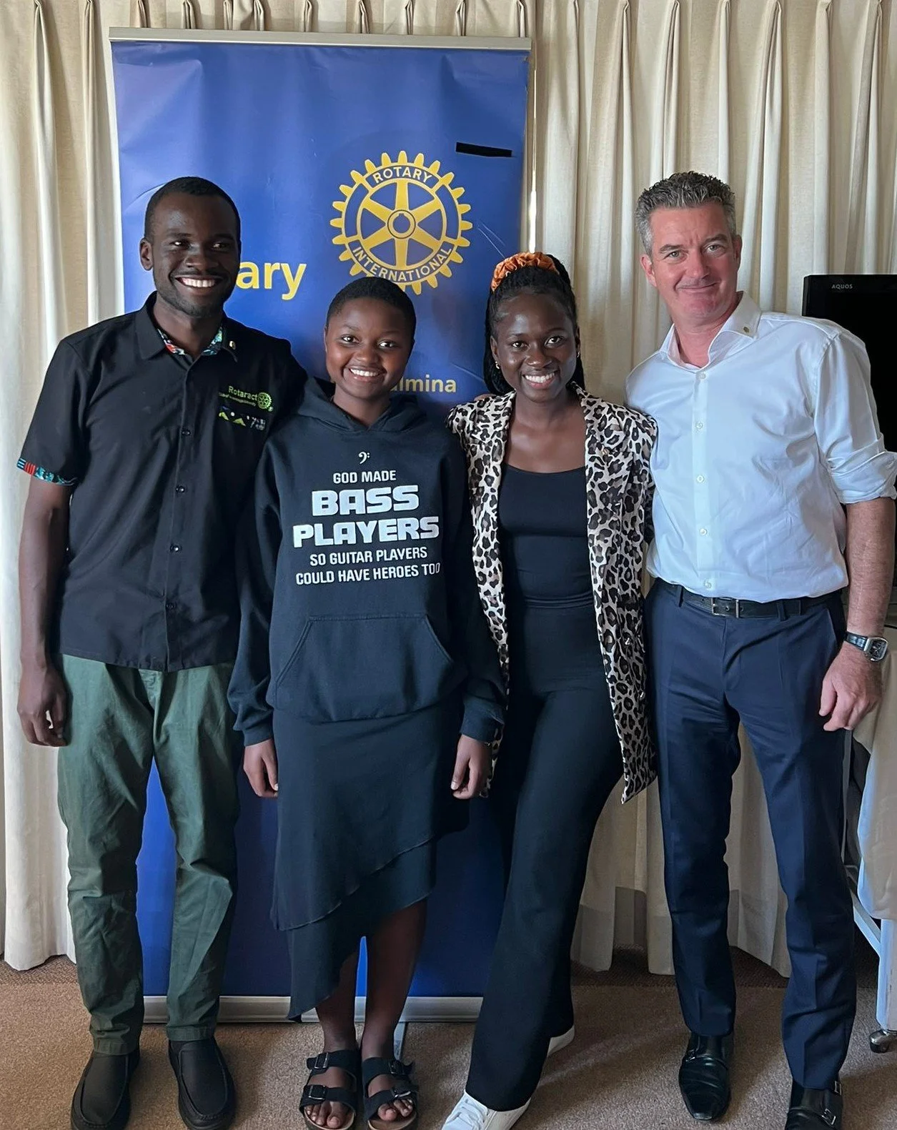 Meeting 17 October with speakers from Help Africa