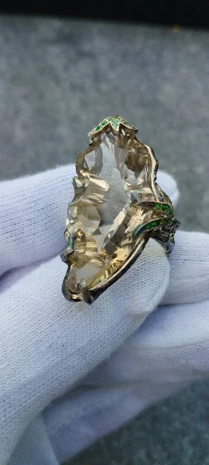 "Перстень  "клик"    "Big Prong" ring.