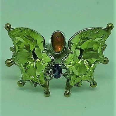 LIME CITRINE,OPAL,IOLITE