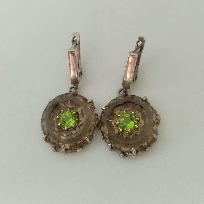 SMOKY QUARTZ&PERIDOT