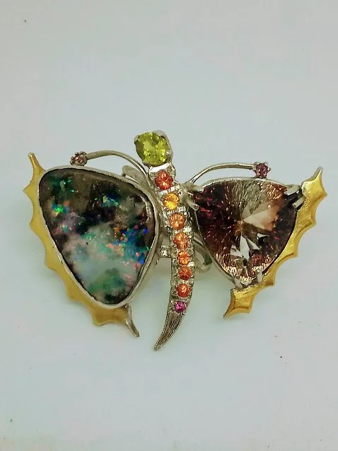 OPAL ,SPESSARTITES , PERIDOT & TOPAZ
