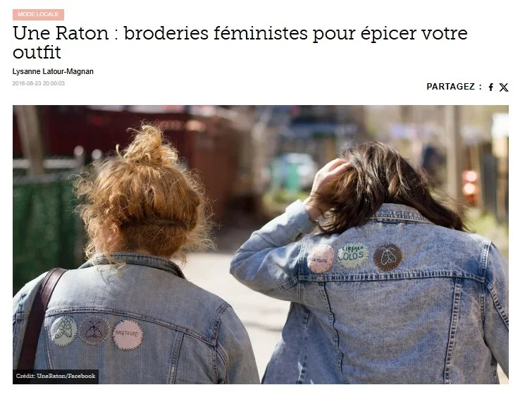 Article de blog rédigé par Lysanne Latour-Magnan pour Ton petit look, Mode Montréal - 2016