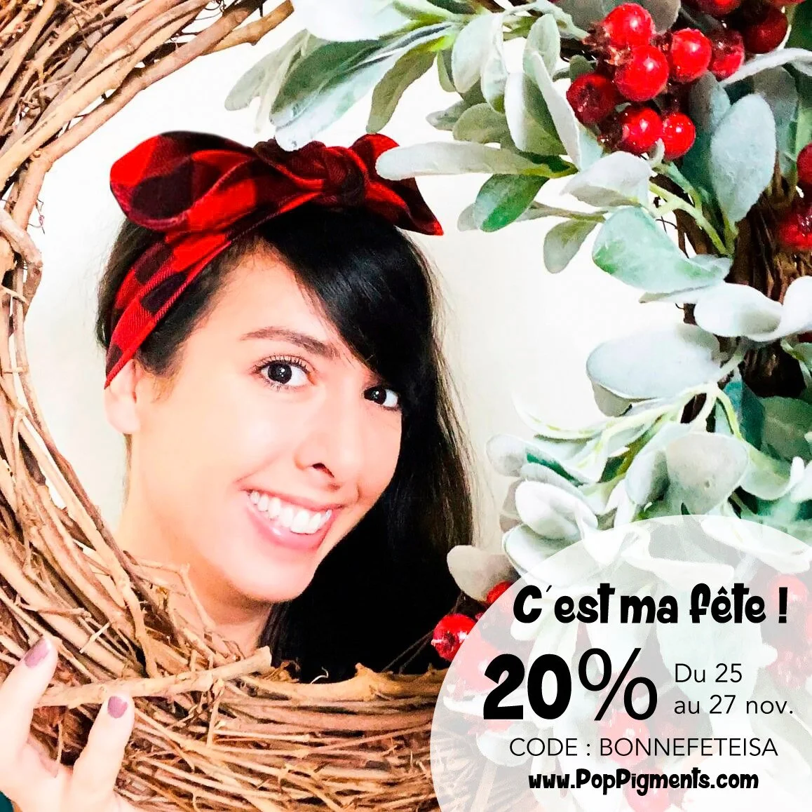 Check &ccedil;a la fille festive toua! 😍🎉
Le 25 novembre, c'est ma f&ecirc;&ecirc;&ecirc;te! 

Si tu me suis depuis quelques ann&eacute;es, tu sais peut-&ecirc;tre qu'ici on a deux traditions pour ma f&ecirc;te :

❄️ La premi&egrave;re, c'est de pa