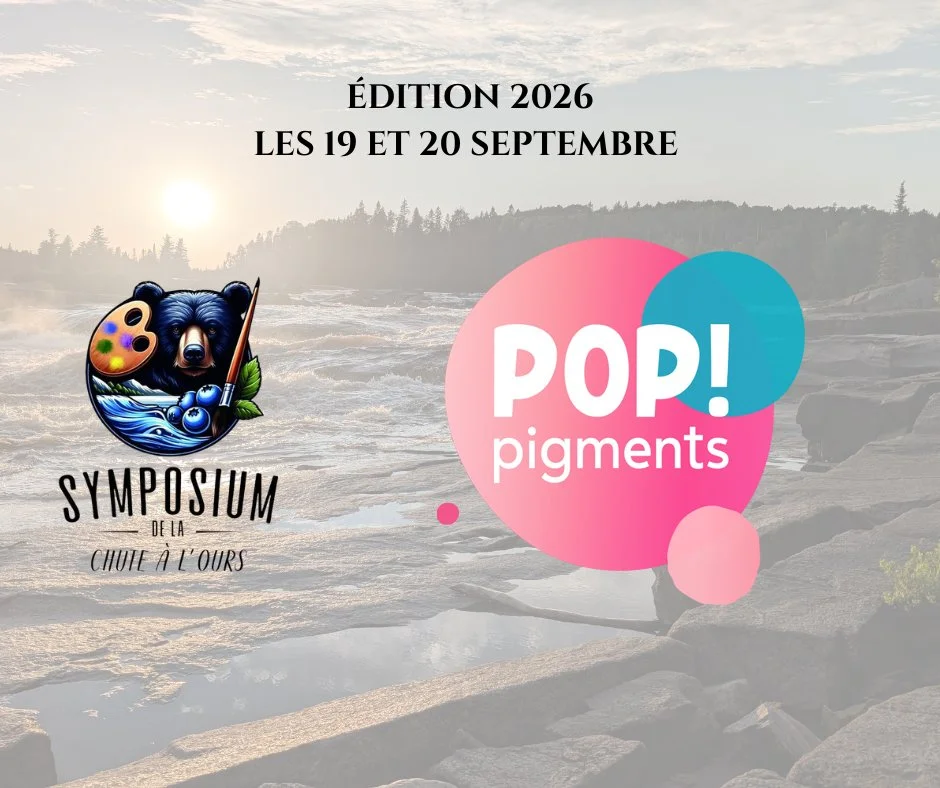 Pop Pigments au Symposium de la Chute à l'ours