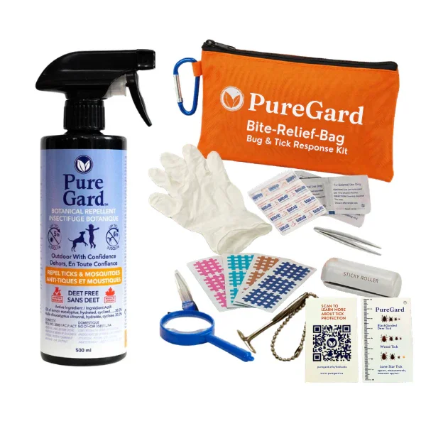 Complete Outdoor Liberation Bundle (500ml Repellent + Bite-Relief-Bag)
