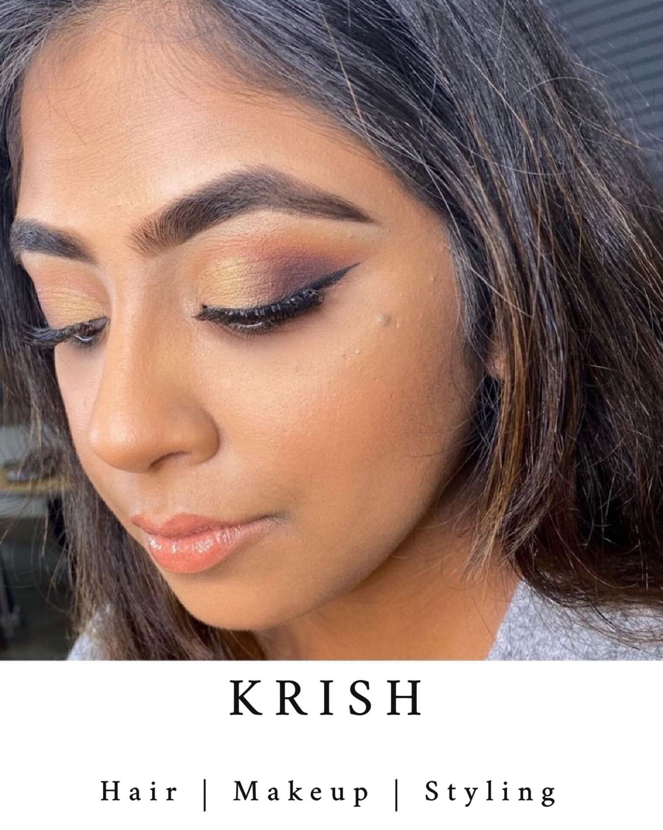 💄Stylist: KRISH 
📍Location: LEEDS - available to travel ----------------------------------------------------------------------------------
To BOOK 👉🏽 Email us at promakeuplondonstylists@gmail.com --------------------------------------------------