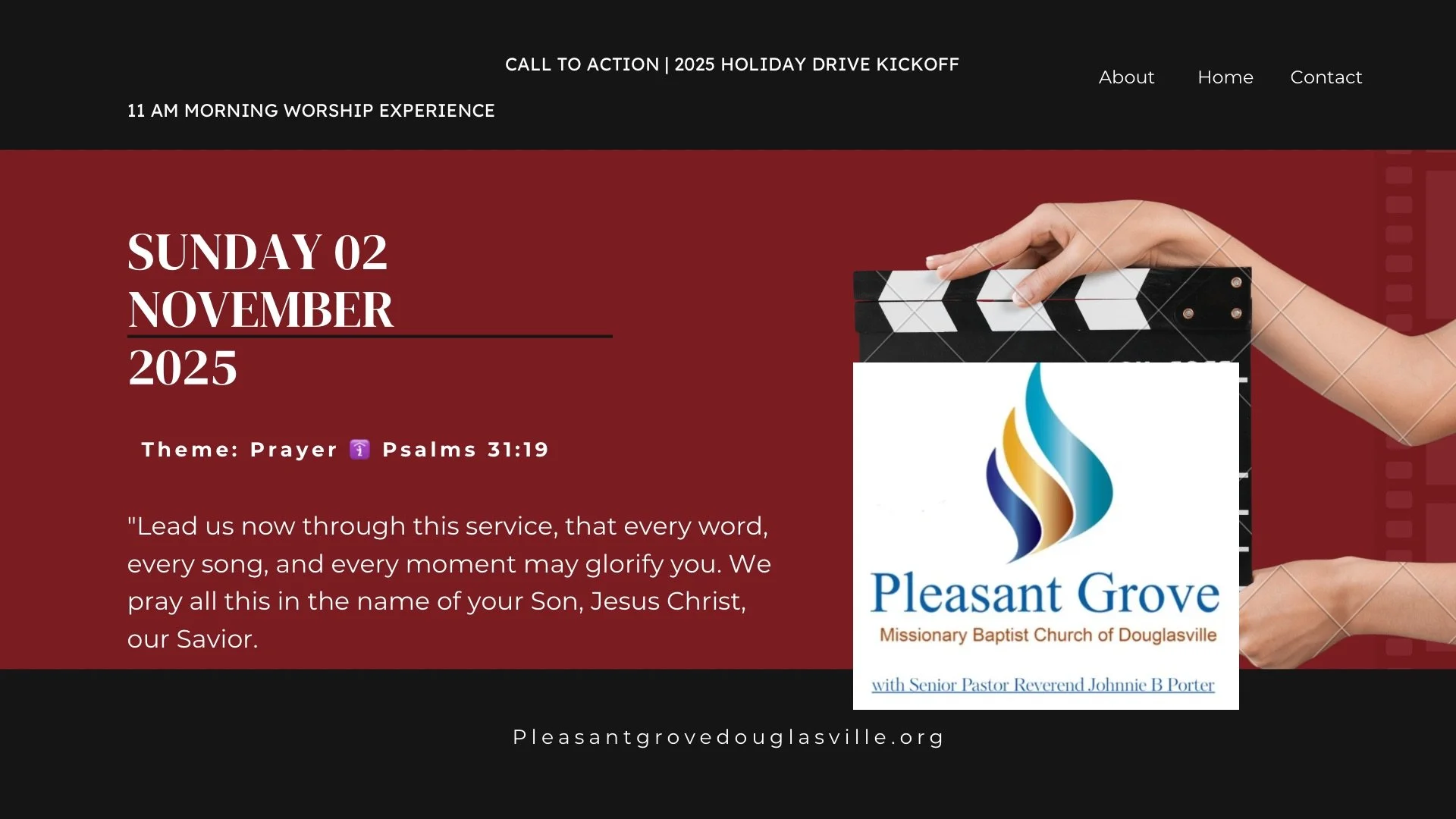 Announcements as of Sunday, November 9, 2025