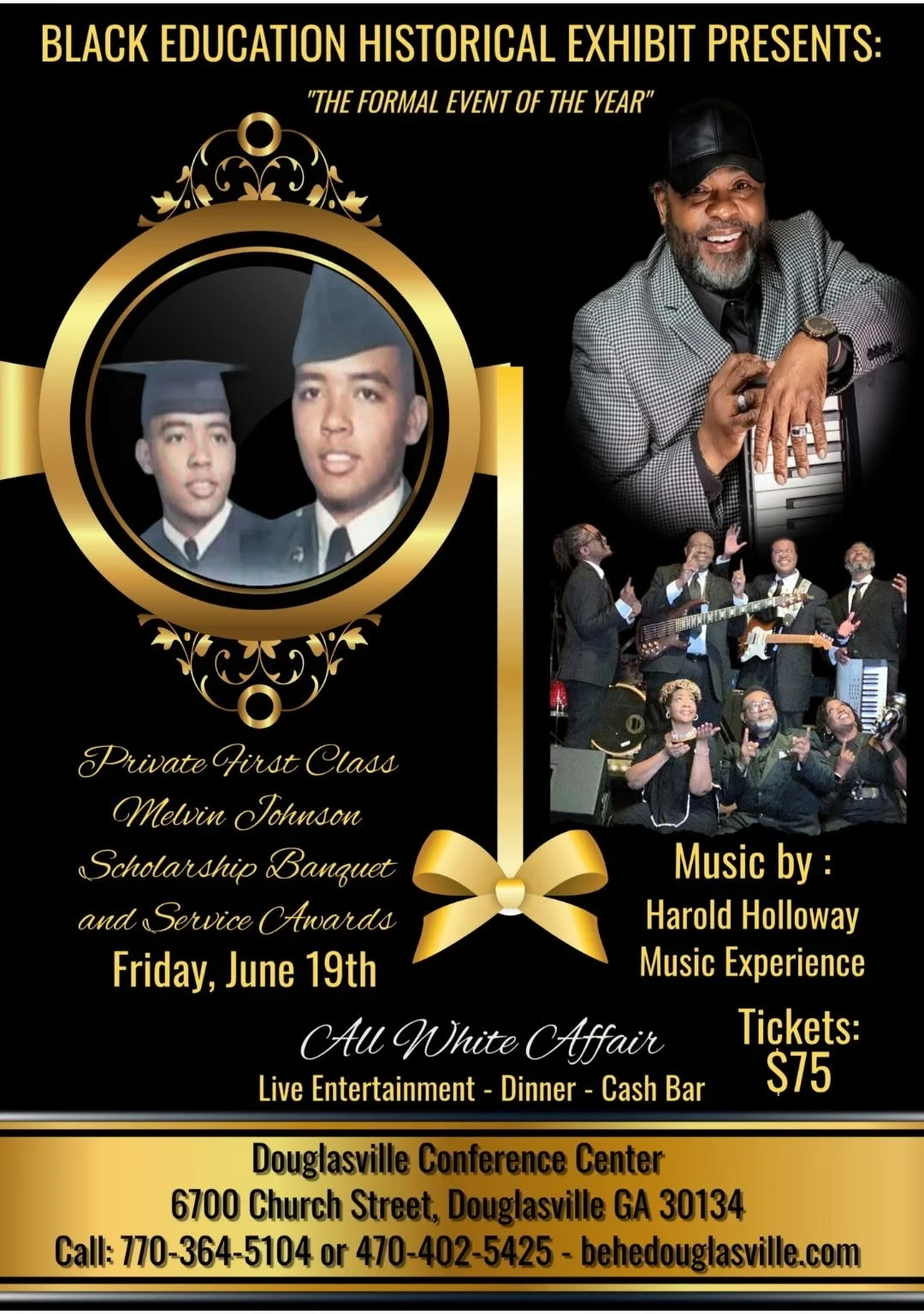 BEHE Presents Private First Class Melvin Johnson Scholarship Banquet 
