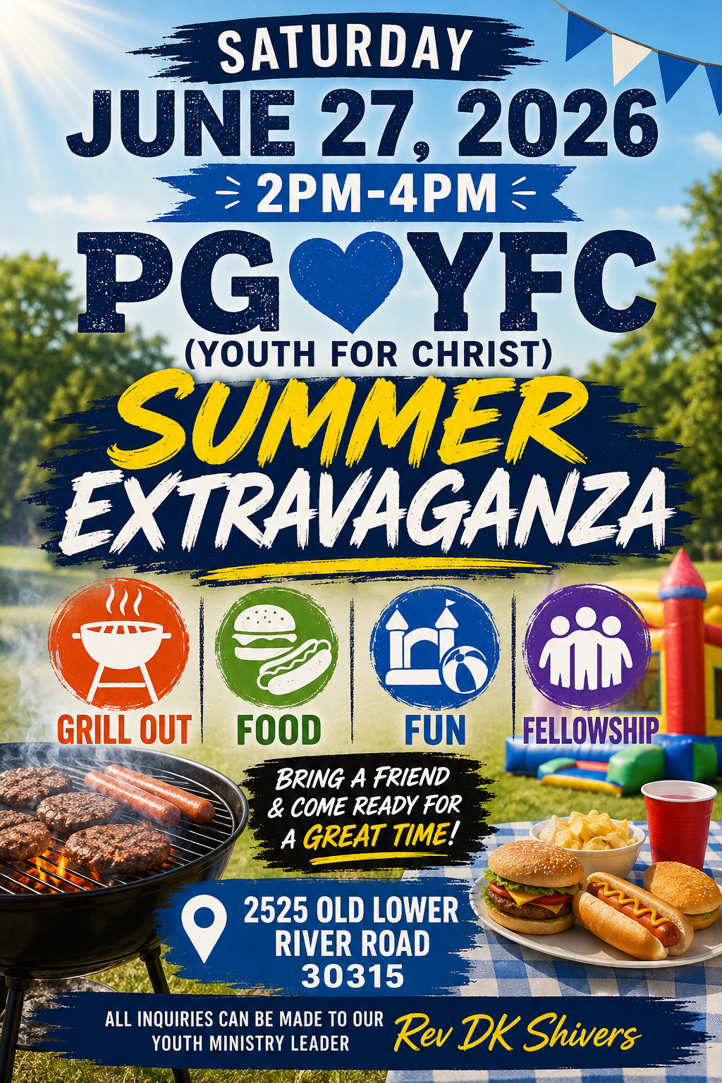 PG: YFC (Youth for Christ)  Summer Extravaganza 