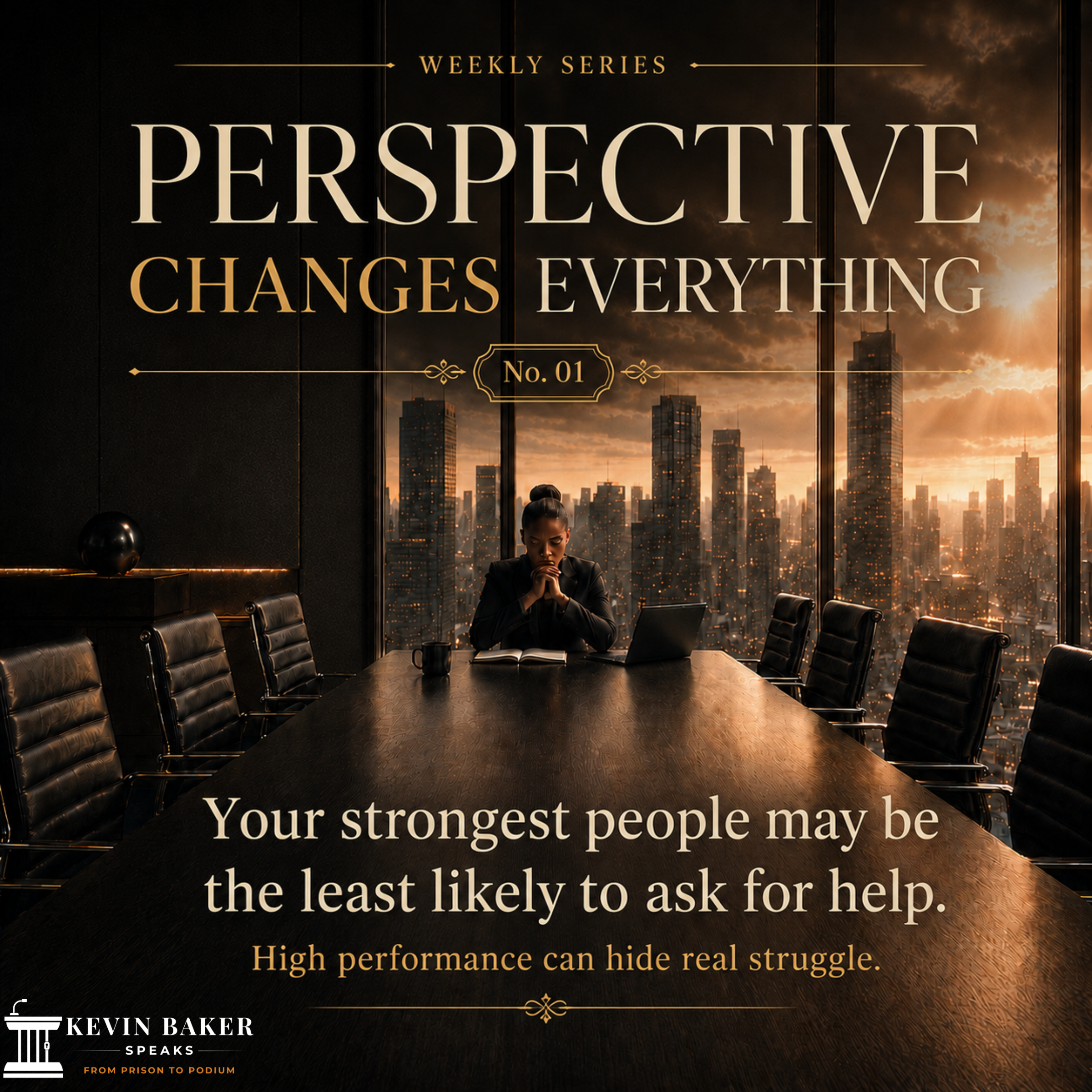 High performance can hide real struggle. 