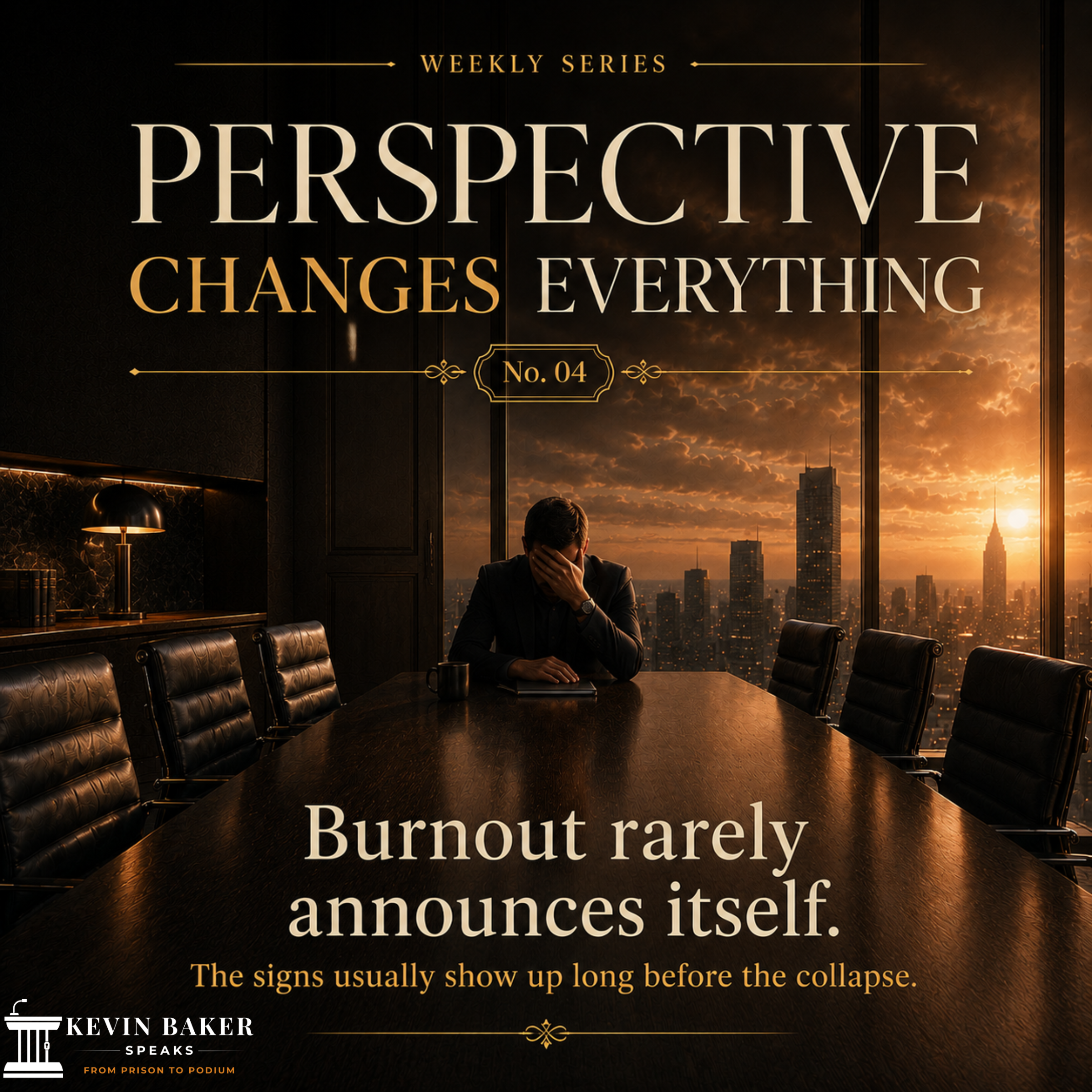 Burnout rarely arrives all at once. 