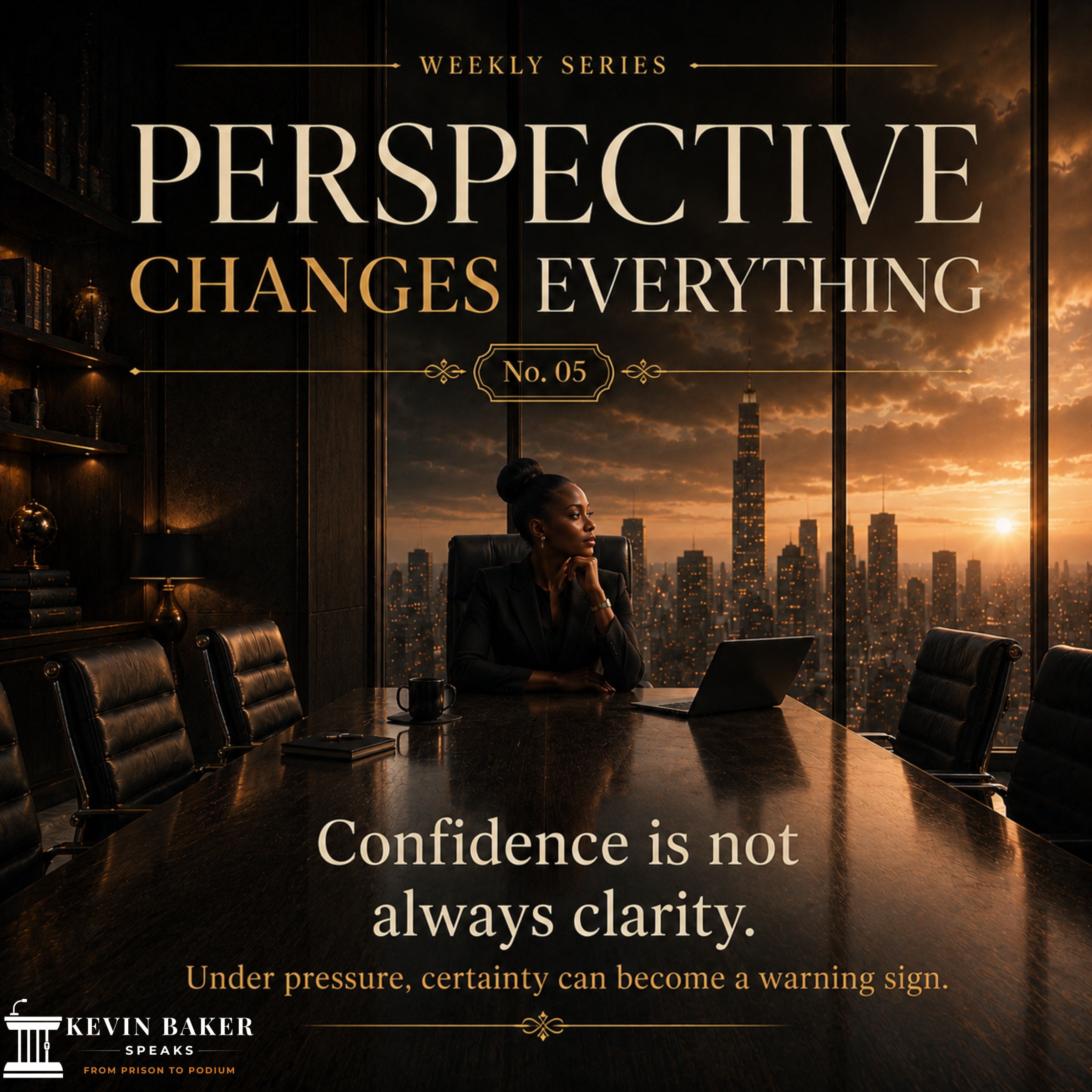 Confidence is not always clarity.