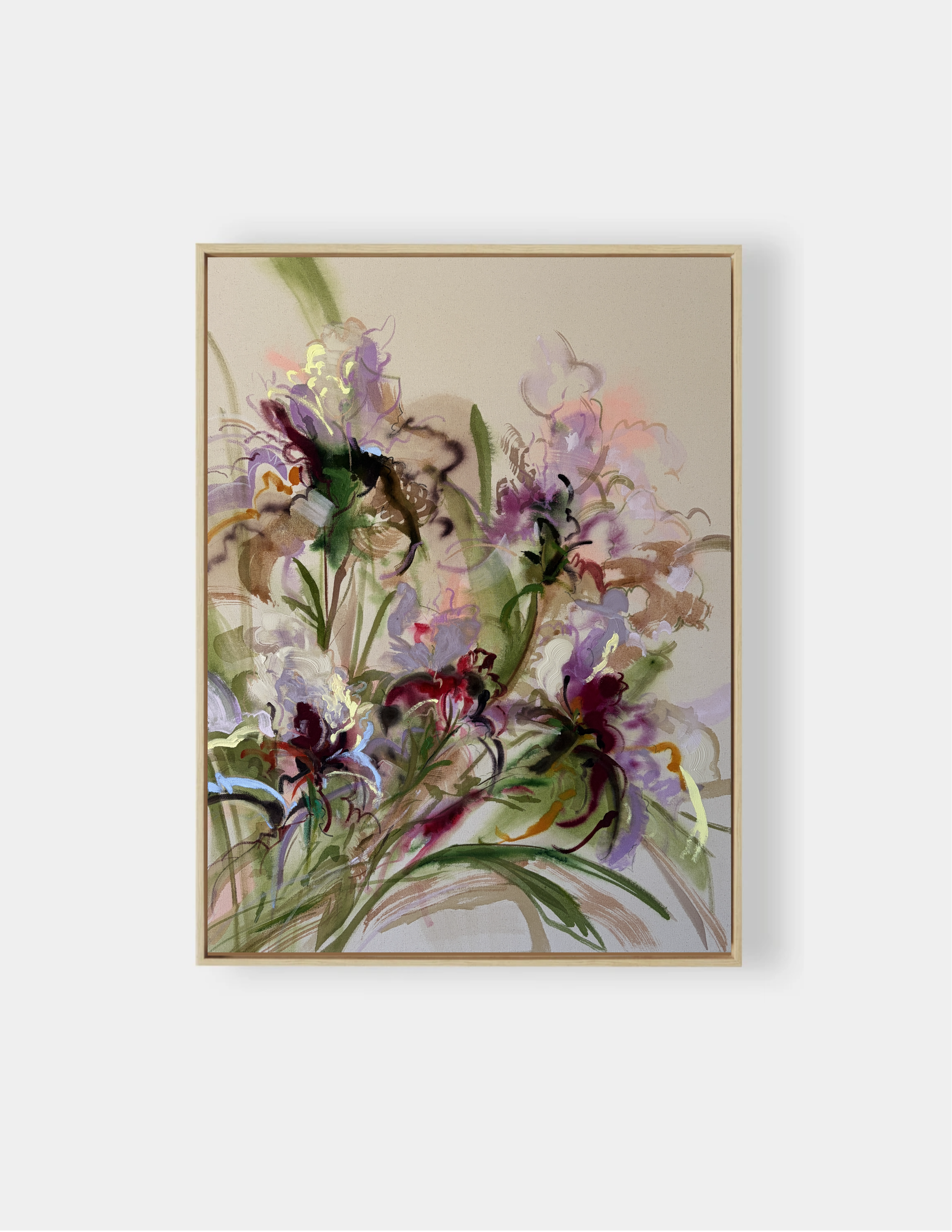 Irises, Early May no. 10 (36x48)