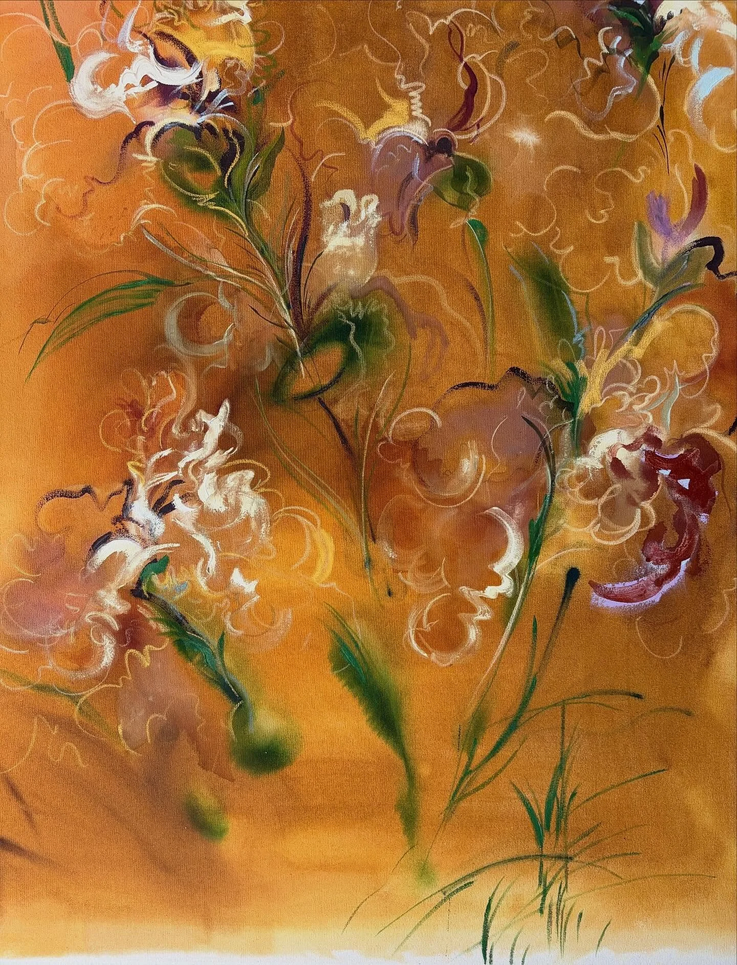 detail of "Iris, Muse" 💫