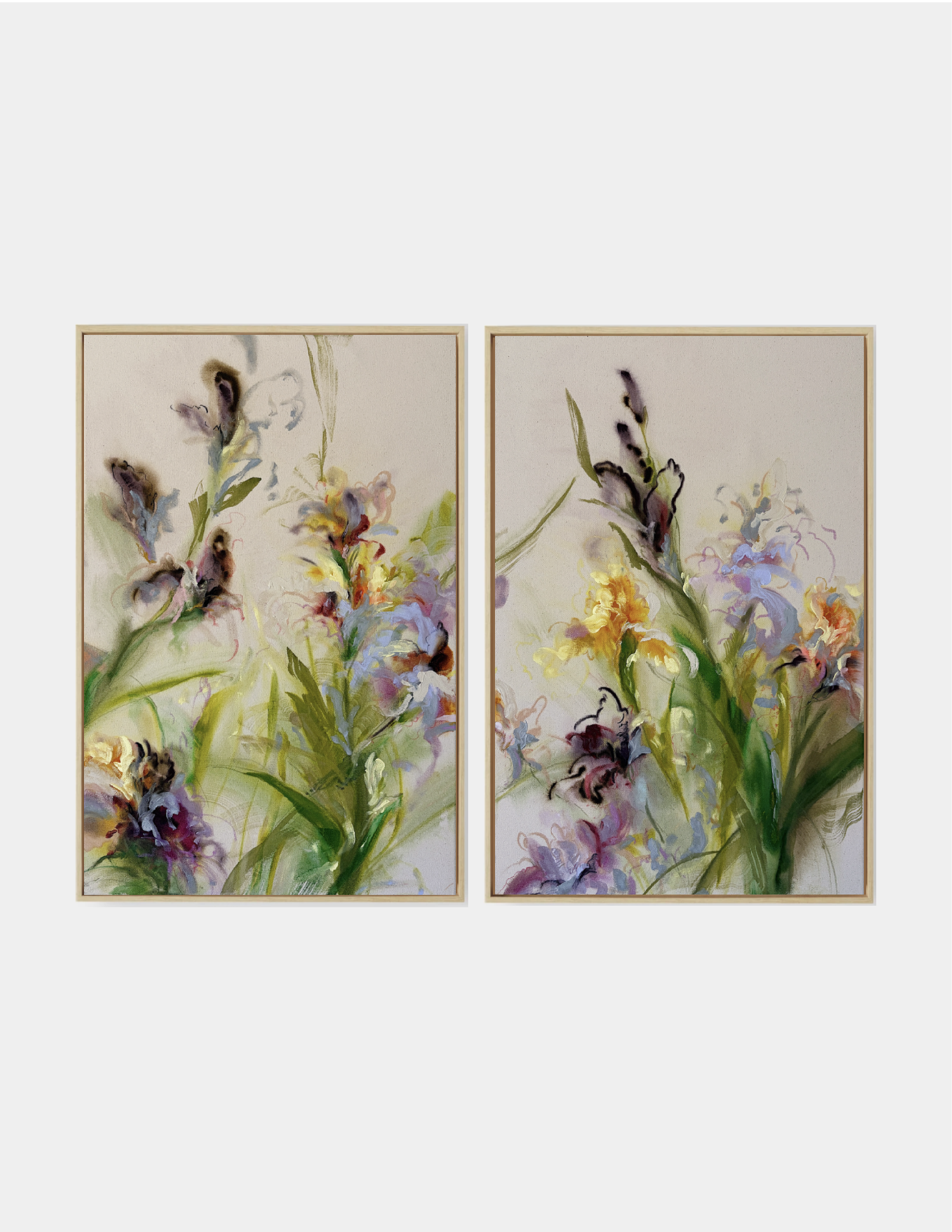 Irises, Early May no. 5 (48x36)