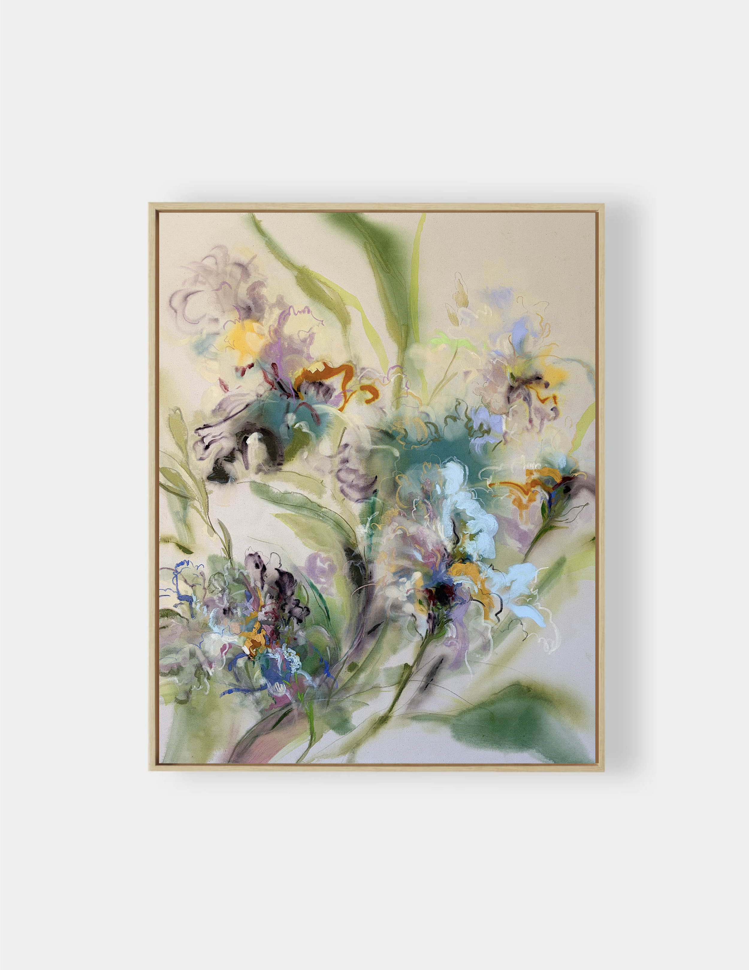 Irises, Early May no. 2 (48x60)