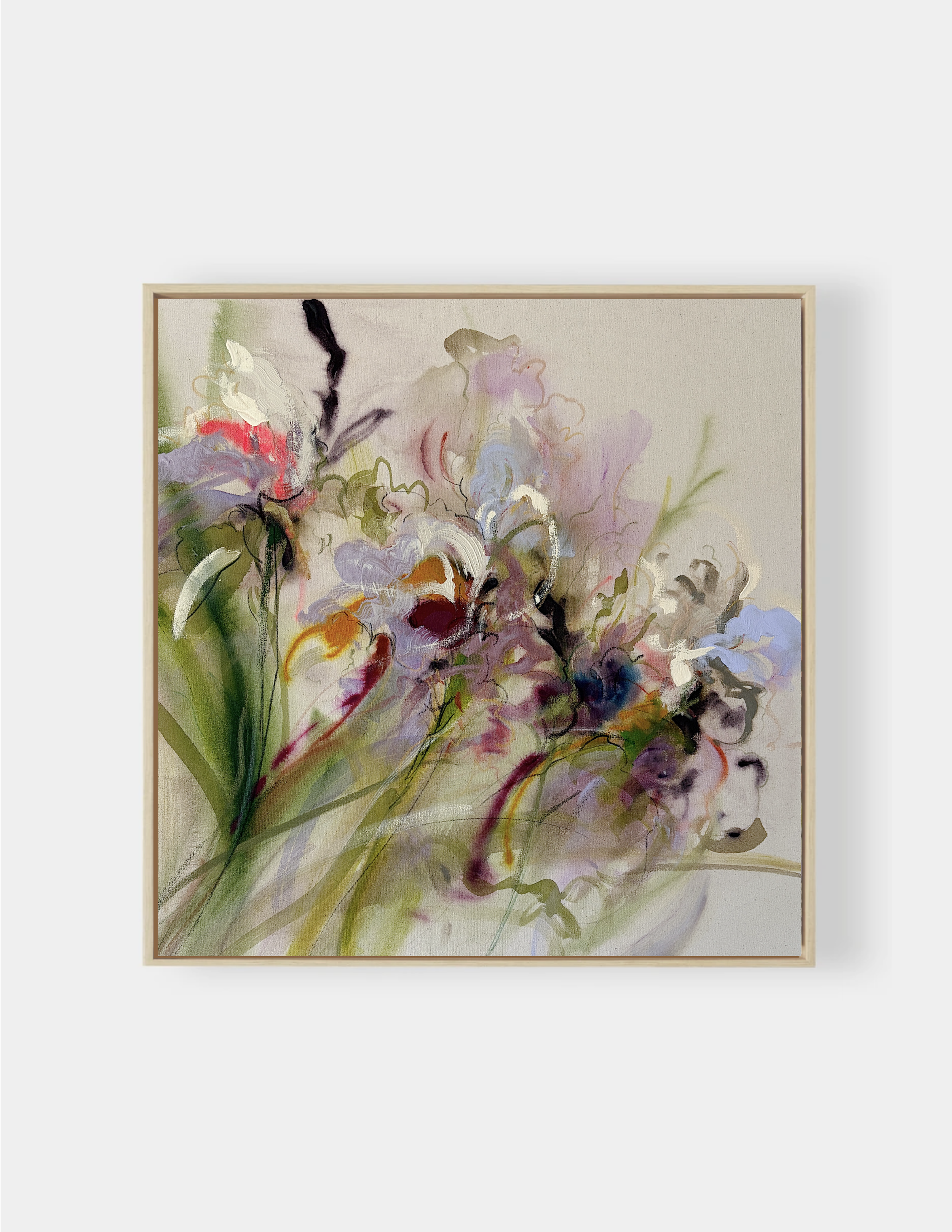 Irises, Early May no. 11 (30x30)