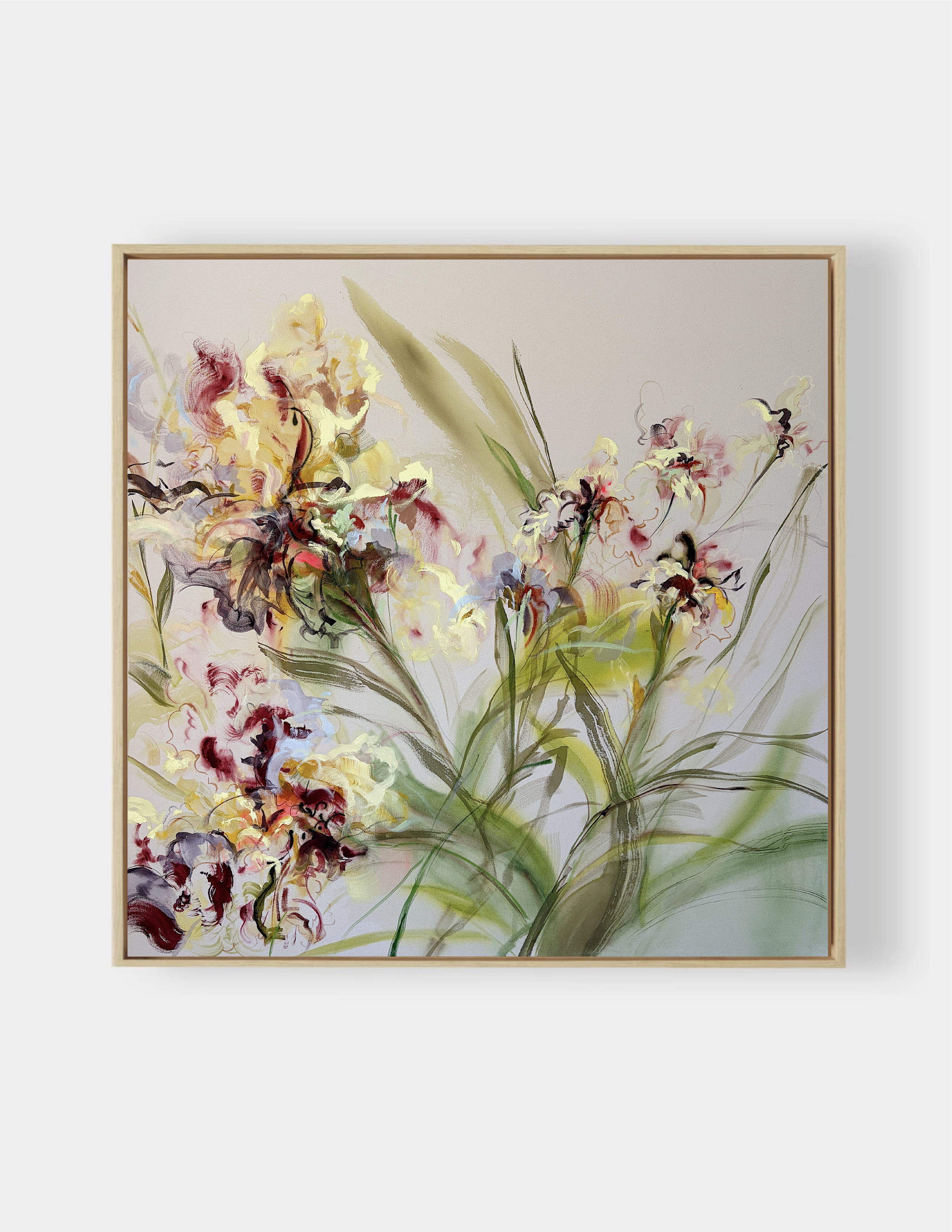 Irises, Early May no. 3 (60x60)