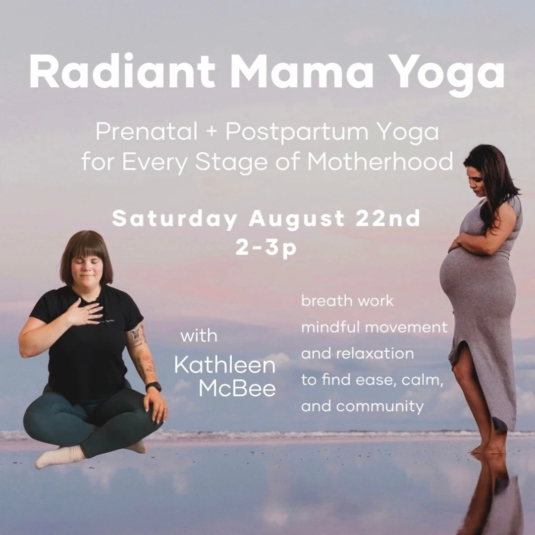 August Radiant Mama Yoga: Prenatal + Postpartum Yoga for Every Stage of Motherhood